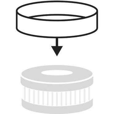 GYS Vorfilter für den Atemfilter des NAVITEK Schweißschutzhelms Produktbild GYS Vorfilter für den Atemfilter des NAVITEK Schweißschutzhelms