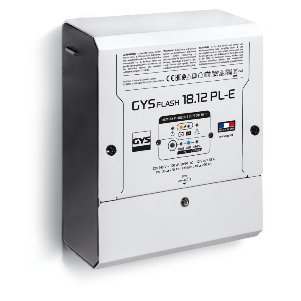 GYS BATTERIE-LADEGERÄT GYSFLASH 18.12 PL-E GYS BATTERIE-LADEGERÄT GYSFLASH 18.12 PL-E