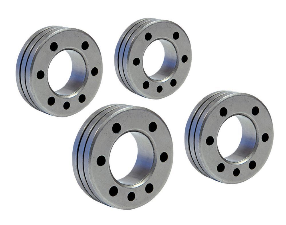 Produktbild Gys 4 Drahtführungsrollen TWIN TYP C Fülldraht Stahl Durchmesser 1,2/1,6