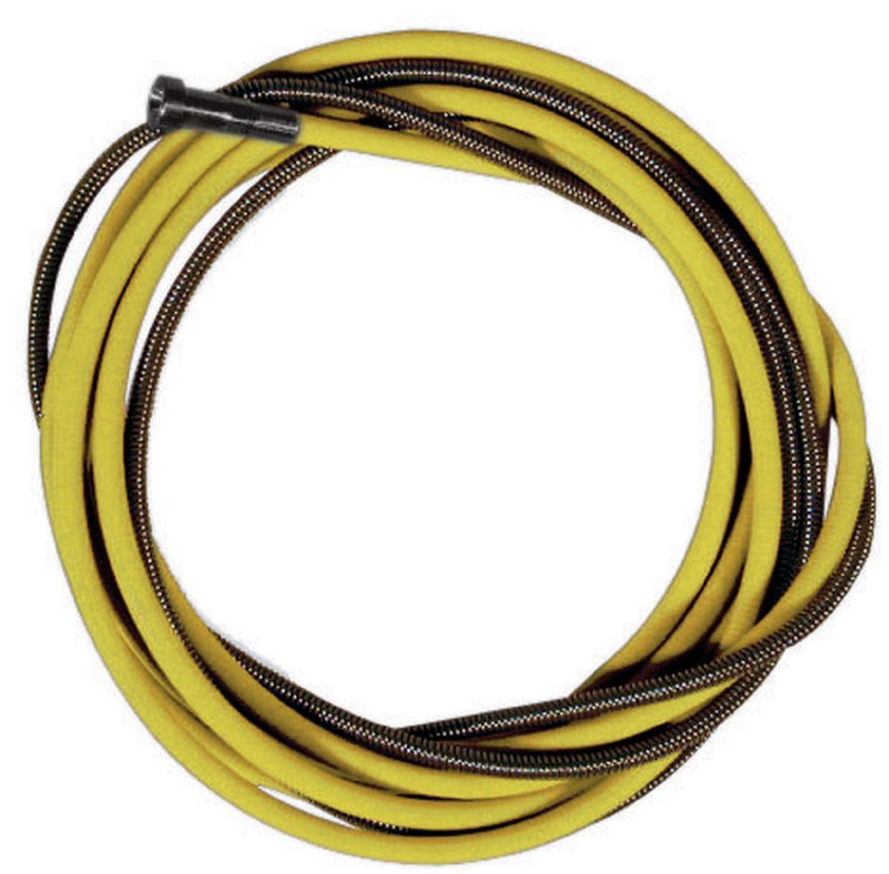 Produktbild Gys Drahtführungsseele Stahl 4 meter Durchmesser 1,2/1,6 mm gelb