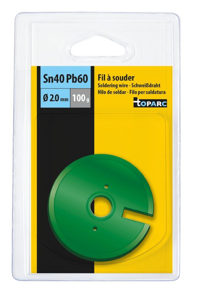 Produktbild Gys Drahtspule Durchmesser 2,0 mm 100 g 40% Zinn