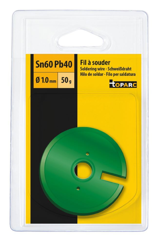 Produktbild Gys Drahtspule Durchmesser 1,0 mm 50 g 60% Zinn