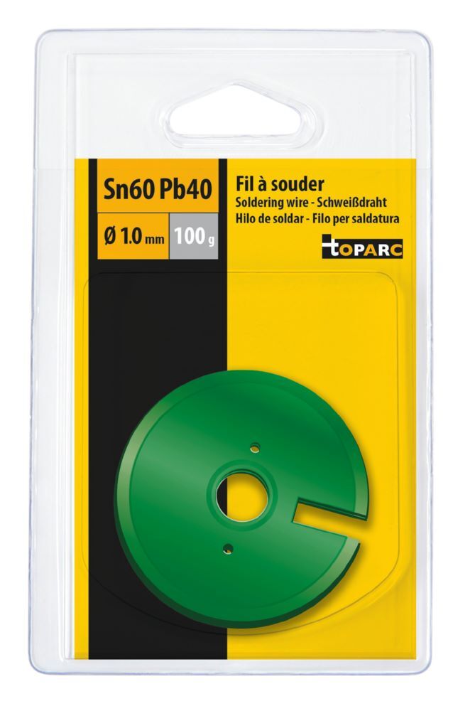 Produktbild Gys Drahtspule Durchmesser 1,0 mm 100 g 60% Zinn