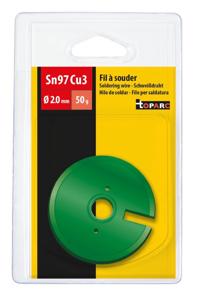 Produktbild Gys Drahtspule Durchmesser 2,0 mm 50 g 97% Zinn