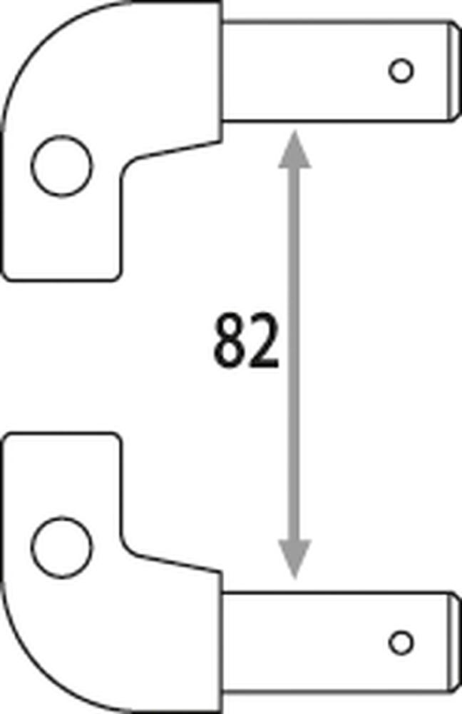 Produktbild Gys Elektrodenarm PX5 x 2 LG 64mm Alu X11 für PORTASPOT 230