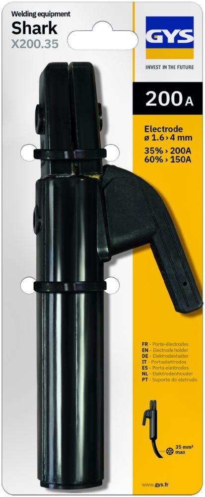 Produktbild Gys Elektrodenhalter SHARK X200.35 200 A 35 mm²