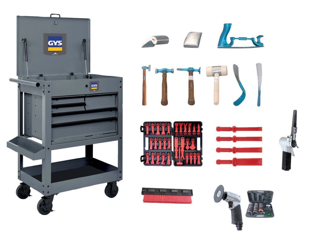 Produktbild Gys Fahrwagen mit Karosseriewerkzeug