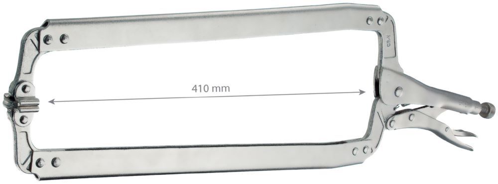 Produktbild Gys 2 Feststellzangen 610 mm flache Backen 410 mm Öffnung