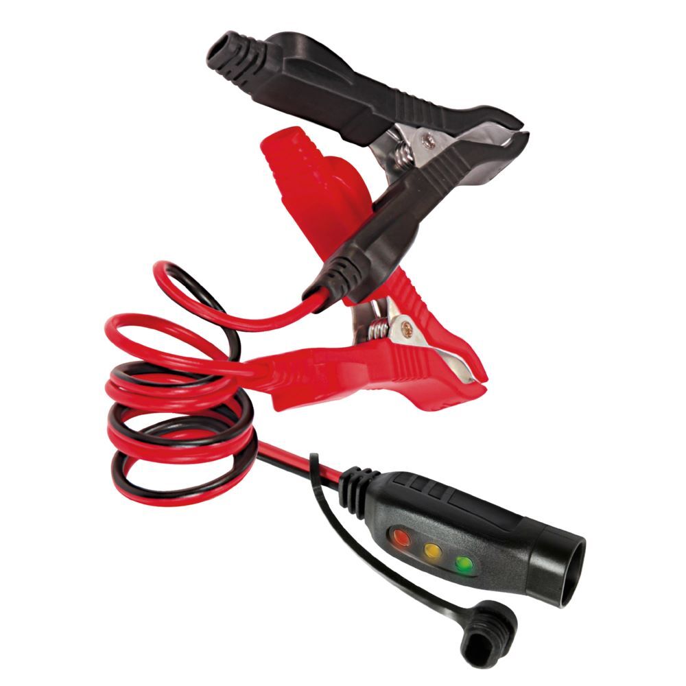 Gys F2 Set Flash Kabel mit Ladestandanzeige Klemmen 0,56 Meter Produktbild Gys F2 Set Flash Kabel mit Ladestandanzeige Klemmen 0,56 Meter