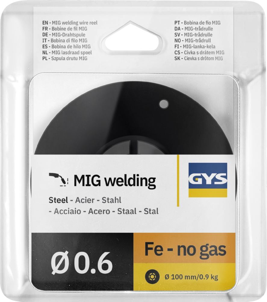 Produktbild Gys Fülldraht Durchmesser 0,6 Drahtspule S100 E71T-GS