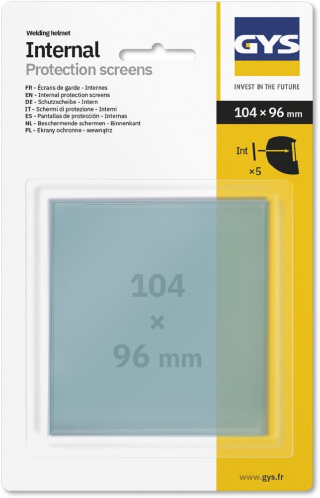 Produktbild Gys 5 Innenscheiben 104x96 mm SPACEVIEW / APOLLO