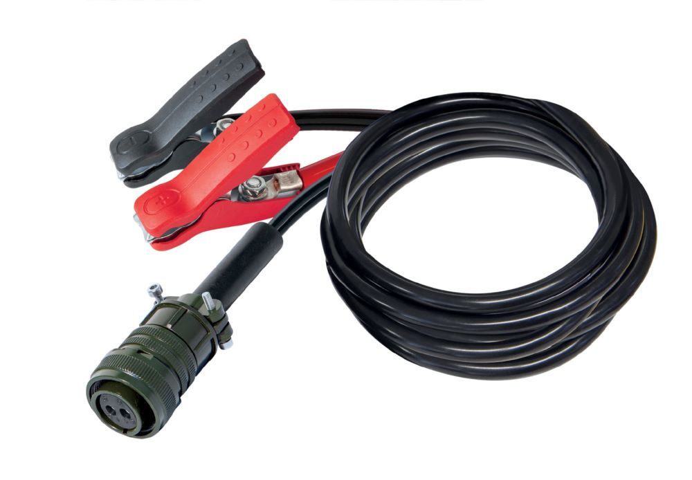 Produktbild Gys Kabel 5.0m 4 mm² mit Klemmen/Stecker 2-polig für FLASH XTREM