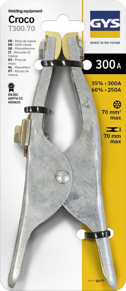 Produktbild Gys Masseklemme CROCO T300.70 300 A 70 mm²