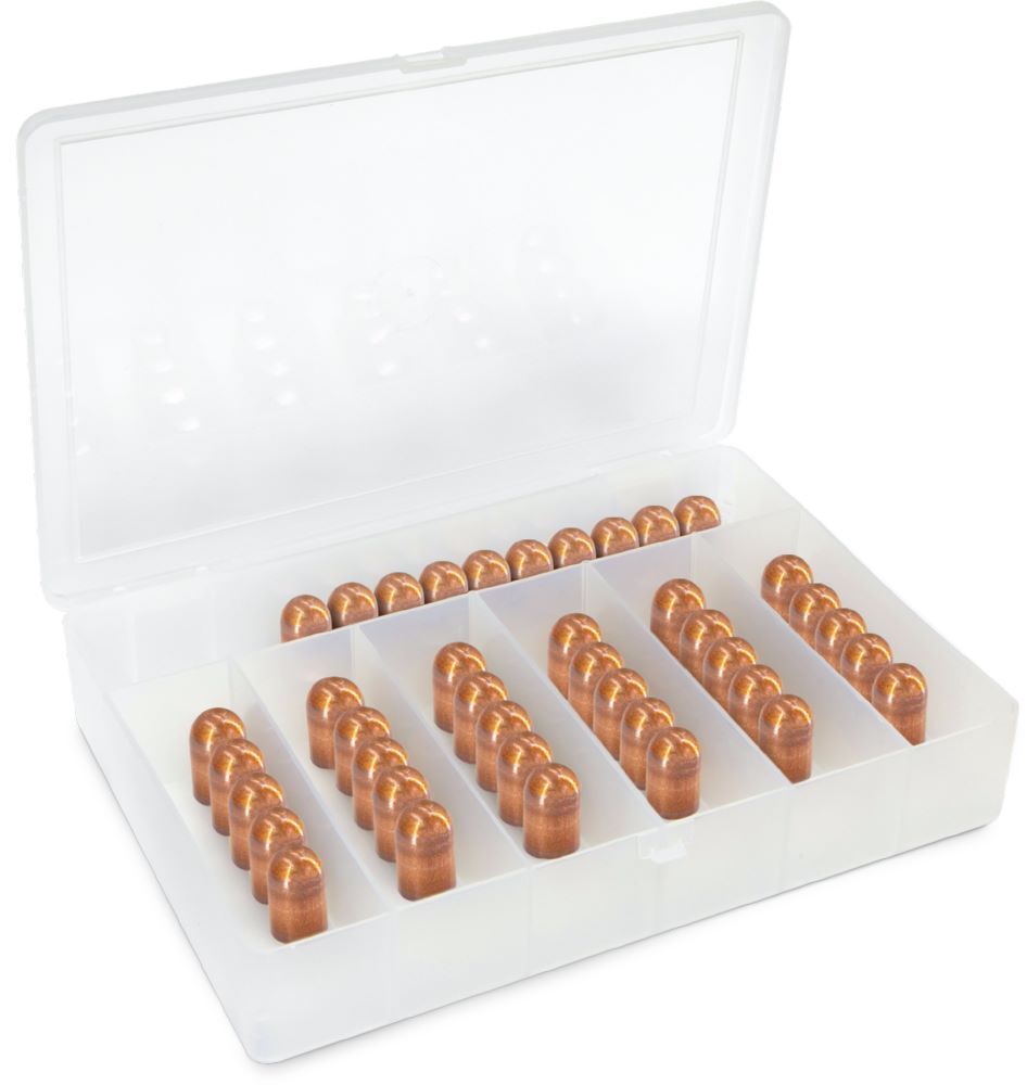 Produktbild Gys Schachtel mit 40 runden Zündhütchen vom Typ F