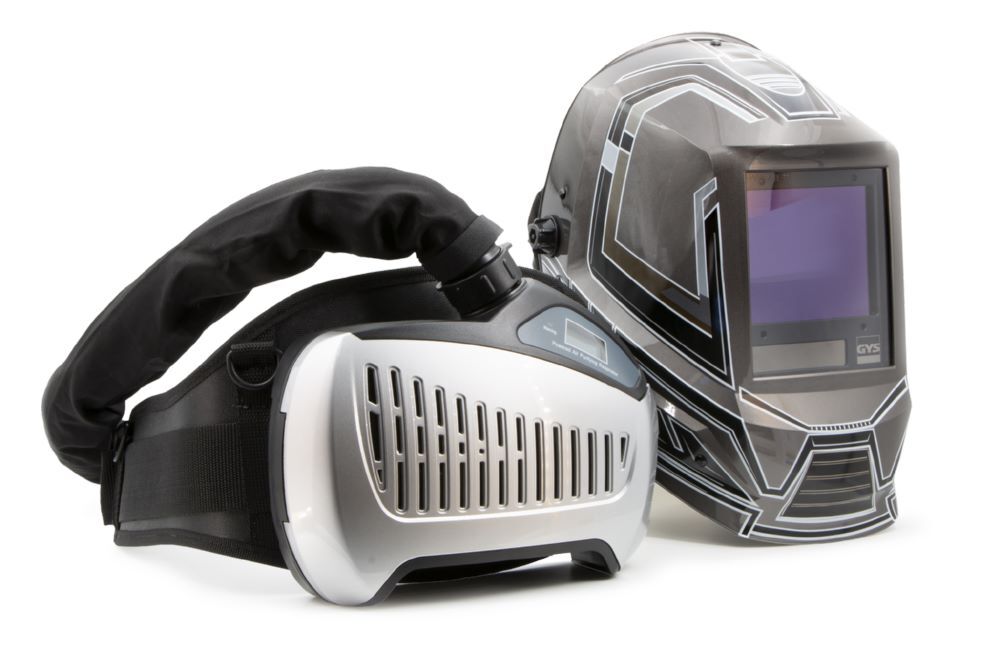 Produktbild Gys Schweisshelm mit Gebläse-Atemschutzsystem LCD MATIC 5/13 AIR TRUE C
