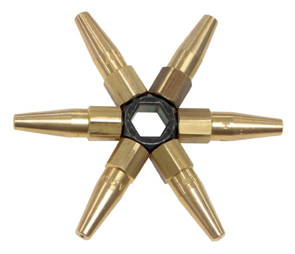 Produktbild Gys Star-Kit mit 7 Schweißdüsen 40 bis 400 l/h