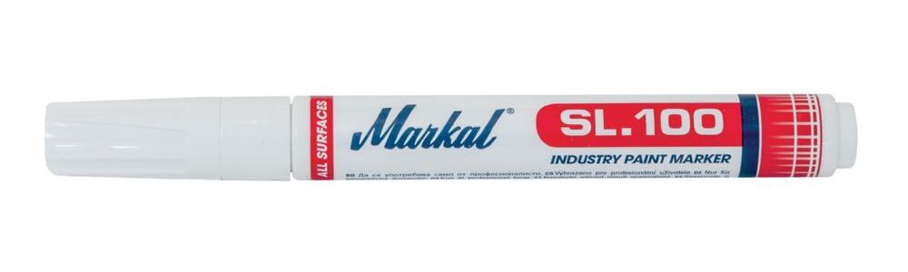 Produktbild Gys 3 weiße Markierstifte für Industrie