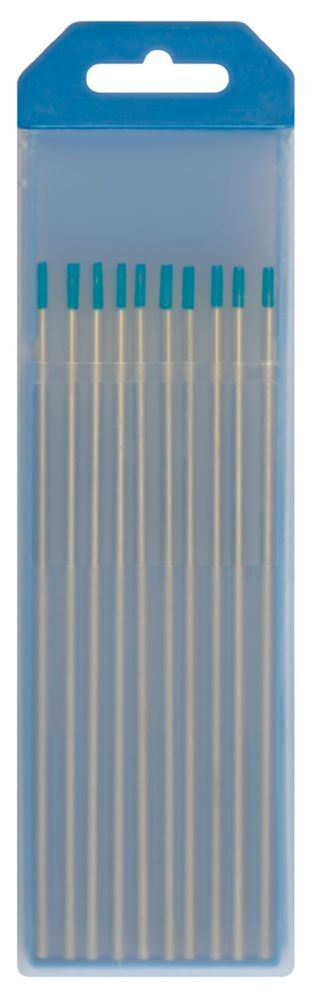 Produktbild Gys 10 Wolfram Elektroden Lanthan WL20 Blau AC/DC 2,0 mm Alu/Stahl