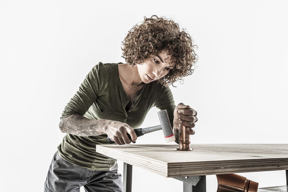 FERROPLEX-Kombihammer, Schlosser- und Schonhammer in Einem | D=35 mm | 3677.035 Produktbild FERROPLEX-Kombihammer, Schlosser- und Schonhammer in Einem | D=35 mm | 3677.035 bild 3