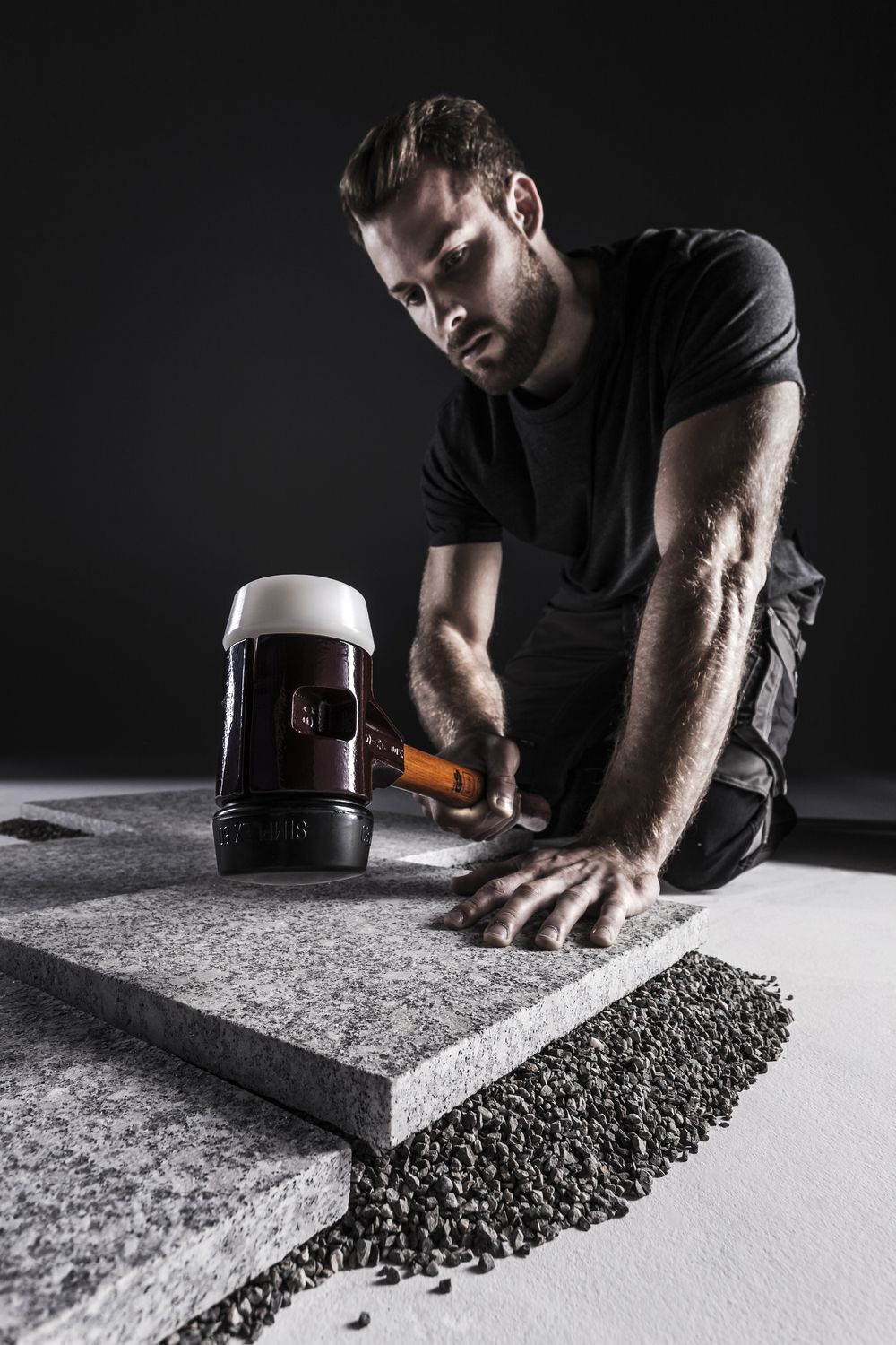 SIMPLEX-Schonhammer, Gummikomposition; mit Tempergussgehäuse und hochwertigem Holzstiel | D=40 mm | 3002.040 Produktbild SIMPLEX-Schonhammer, Gummikomposition; mit Tempergussgehäuse und hochwertigem Holzstiel | D=40 mm | 3002.040 bild 5