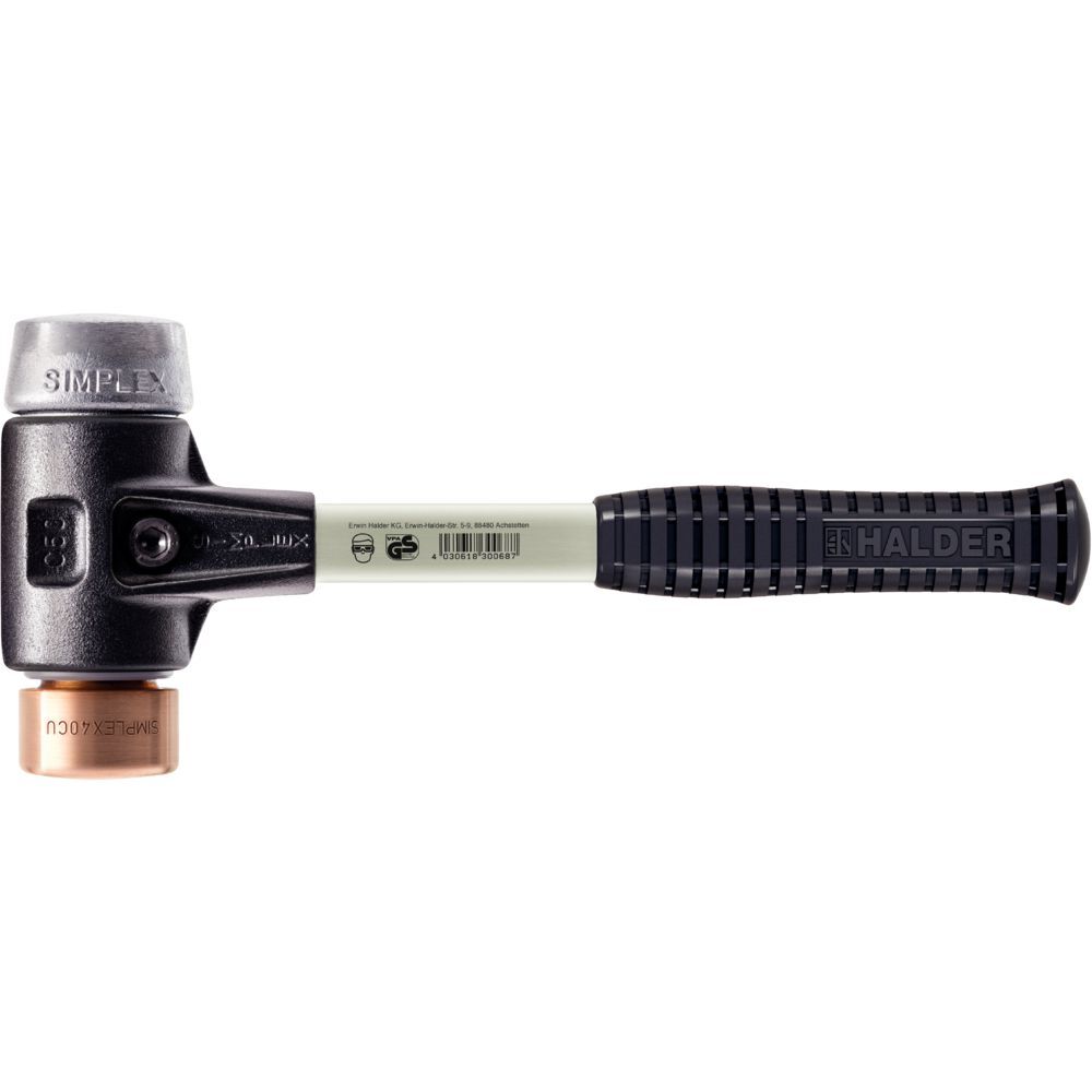Halder Schonhammer Simplex 3749 Kupfer 40 mm Produktbild Halder Schonhammer Simplex 3749 Kupfer 40 mm