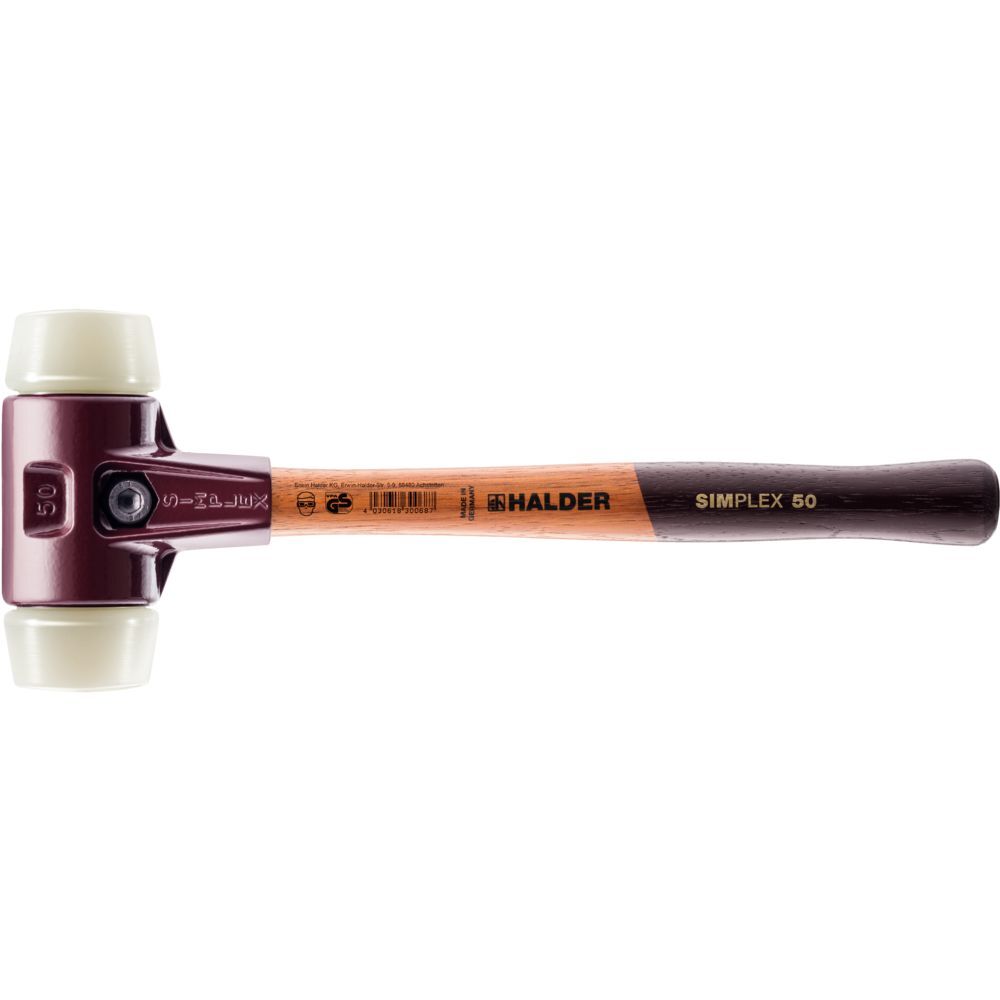 Halder Schonhammer SIMPLEX 40mm Nylon Produktbild Halder Schonhammer SIMPLEX 40mm Nylon