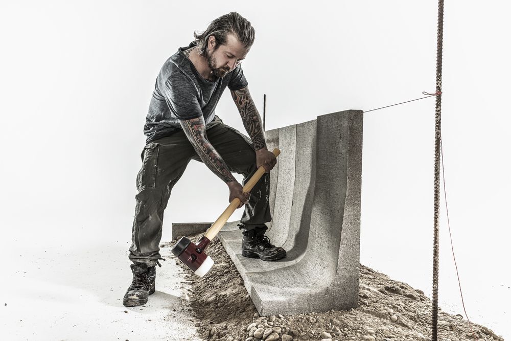 SIMPLEX-Vorschlaghammer, Gummikomposition / Superplastik; mit Tempergussgehäuse und Hickorystiel | D=100 mm | 3027.100 Produktbild SIMPLEX-Vorschlaghammer, Gummikomposition / Superplastik; mit Tempergussgehäuse und Hickorystiel | D=100 mm | 3027.100 bild 5