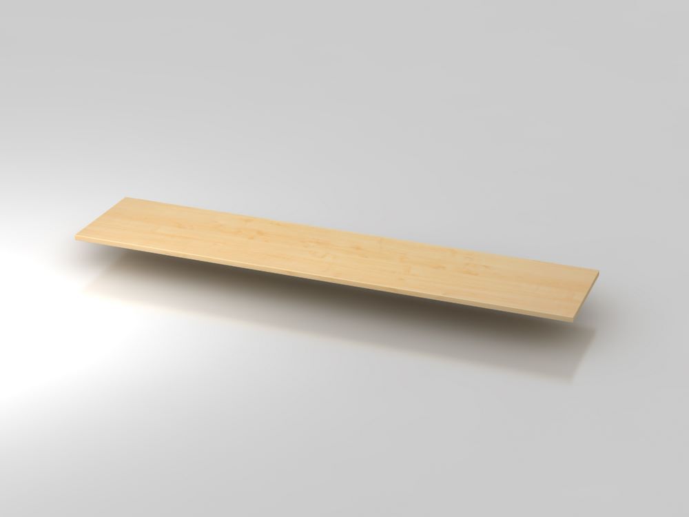 Hammerbacher Abdeckplatte 200,5 x 43 cm Ahorn Produktbild Hammerbacher Abdeckplatte 200,5 x 43 cm Ahorn