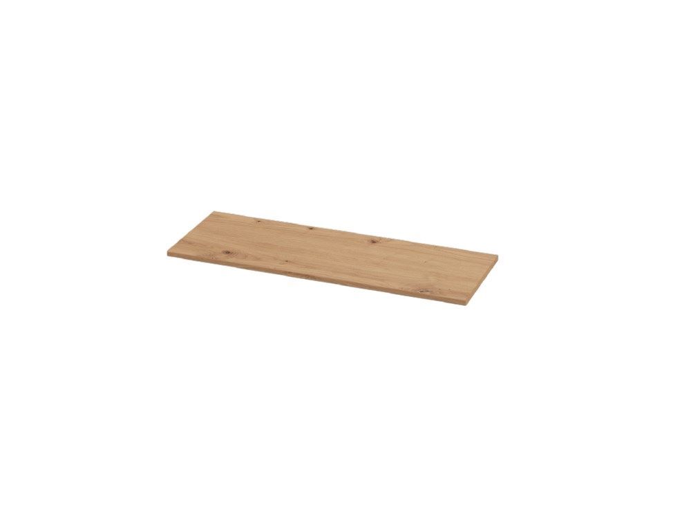 Hammerbacher Abdeckplatte Breite 120,5 x Tiefe 43 cm Asteiche