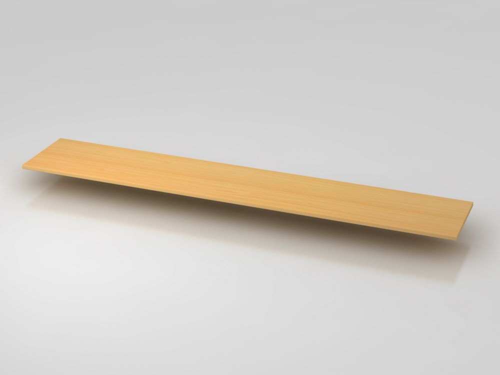 Hammerbacher Abdeckplatte 240,5 x 43 cm Buche Produktbild Hammerbacher Abdeckplatte 240,5 x 43 cm Buche