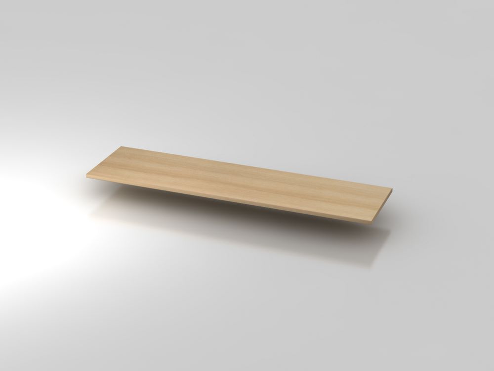Hammerbacher Abdeckplatte 160,5 x 43 cm Eiche Produktbild Hammerbacher Abdeckplatte 160,5 x 43 cm Eiche
