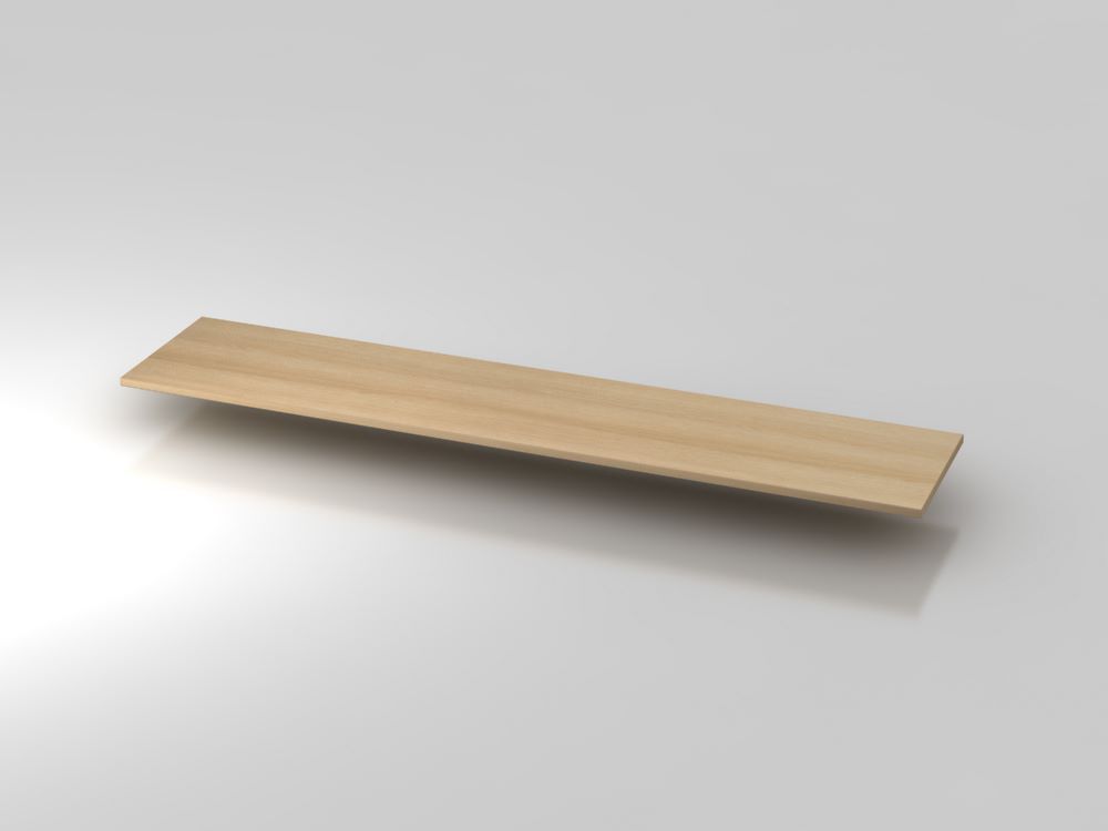 Hammerbacher Abdeckplatte 200,5 x 43 cm Eiche Produktbild Hammerbacher Abdeckplatte 200,5 x 43 cm Eiche
