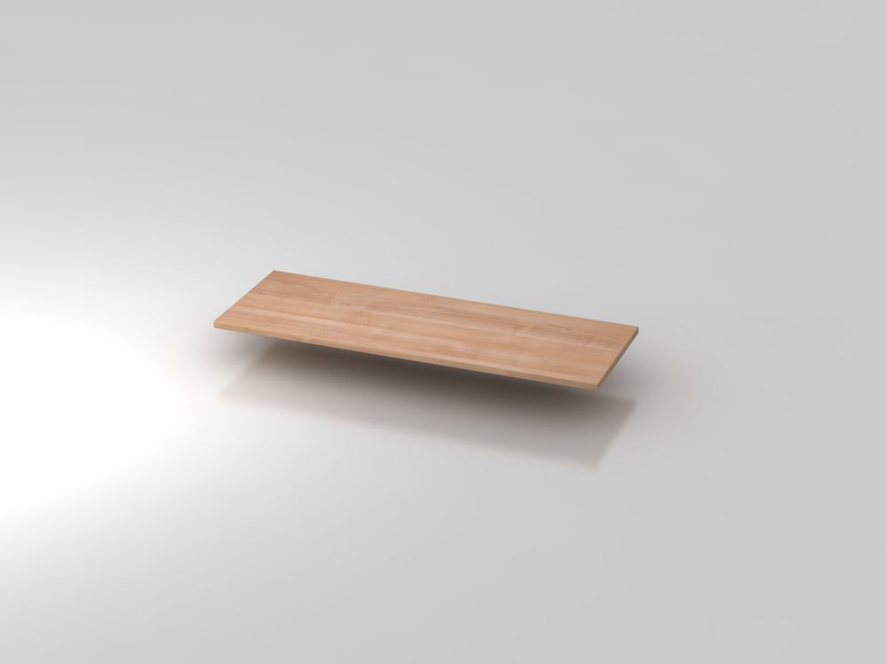 Hammerbacher Abdeckplatte 120,5 x 43 cm Nussbaum Produktbild Hammerbacher Abdeckplatte 120,5 x 43 cm Nussbaum