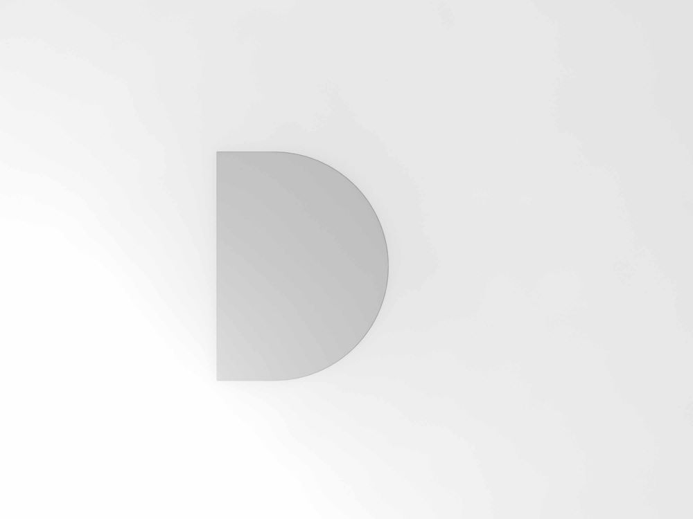 Hammerbacher Anbautisch in grau 60 x 80 cm Konsole in silber Produktbild Hammerbacher Anbautisch in grau 60 x 80 cm Konsole in silber