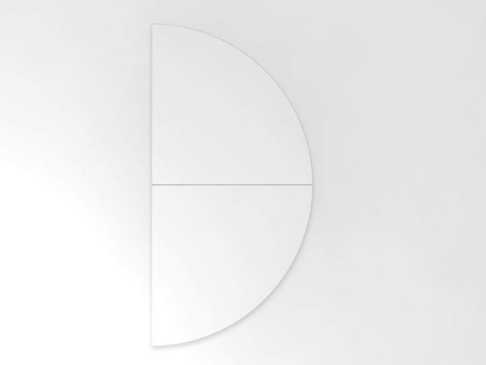 Hammerbacher Anbautisch 2 x Viertelkreis Stützfüße in Graphit Produktbild Hammerbacher Anbautisch 2 x Viertelkreis Stützfüße in Graphit