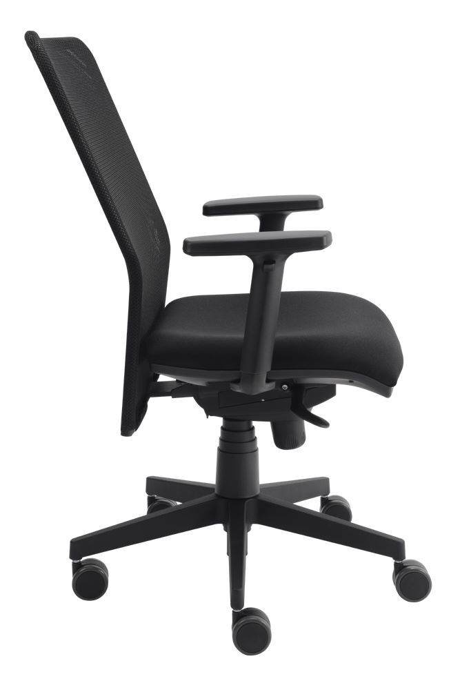 Produktbild Drehstuhl Solid 2 mit Netzrücken, schwarz bild 3