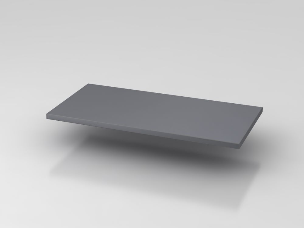 Hammerbacher Fachboden Korpusbreite 80 cm Graphit 9er Wand Produktbild Hammerbacher Fachboden Korpusbreite 80 cm Graphit 9er Wand