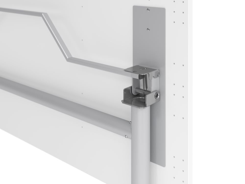 Produktbild Klapptisch fahrbar 160x80cm, Graphit bild 2