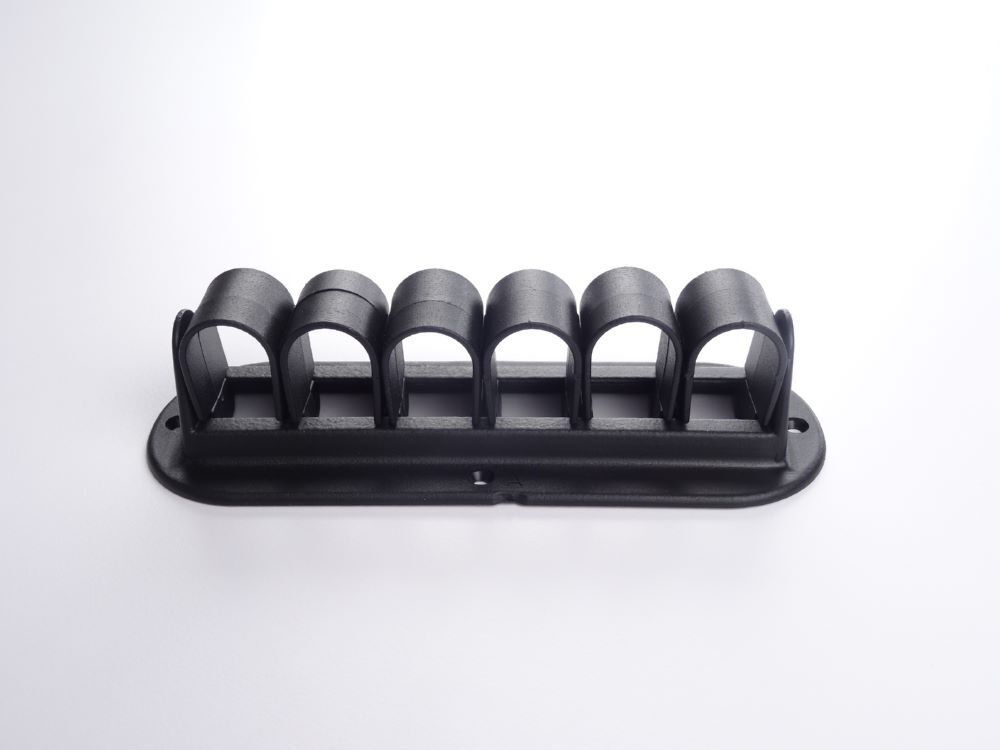 Hammerbacher Set mit 5 fach Kabelklemmen VKLEM1 zur Tischmontage Produktbild Hammerbacher Set mit 5 fach Kabelklemmen VKLEM1 zur Tischmontage