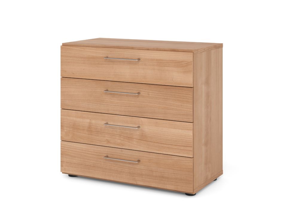Produktbild Hammerbacher Regal 2OH 4 Schübe Nussbaum/Nussbaum