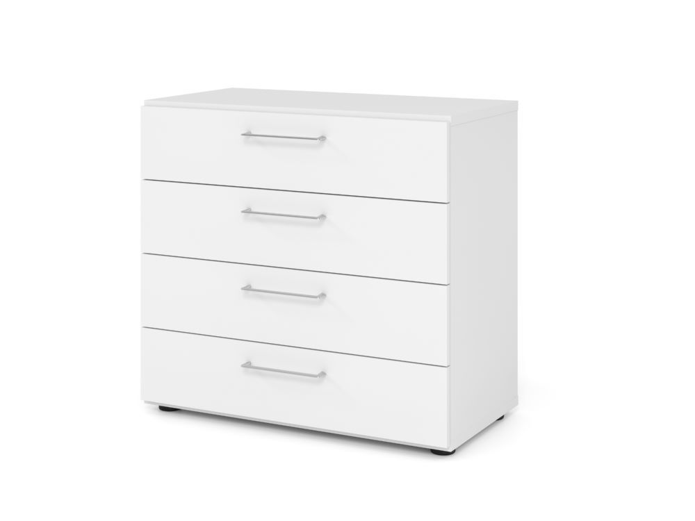 Produktbild Hammerbacher Regal 2OH 4 Schübe Weiß/Weiß