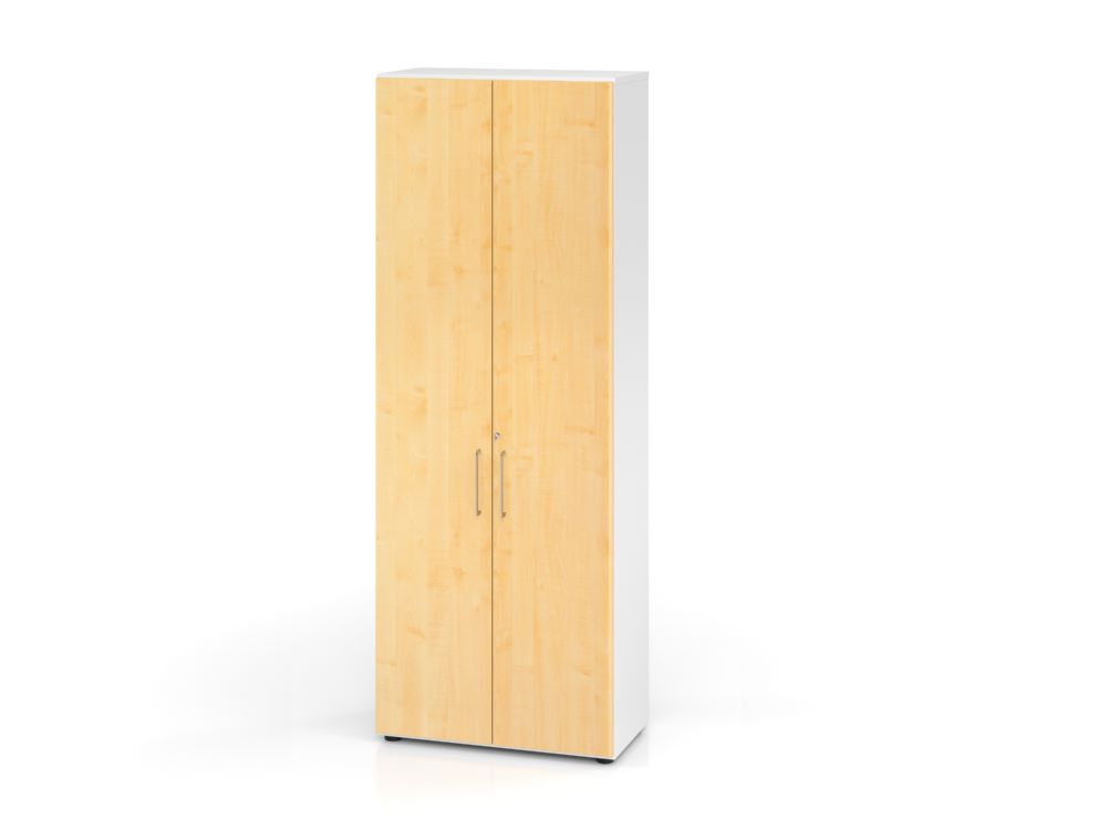 Hammerbacher Regal Flügeltürschrank 215,4 cm Weiß Ahorn 6OH 968T6 Produktbild Hammerbacher Regal Flügeltürschrank 215,4 cm Weiß Ahorn 6OH 968T6