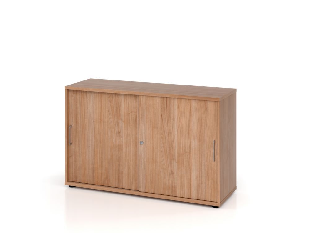 Produktbild Hammerbacher Schiebetürschrank 2OH 120 x 74,8 cm BS Nussbaum