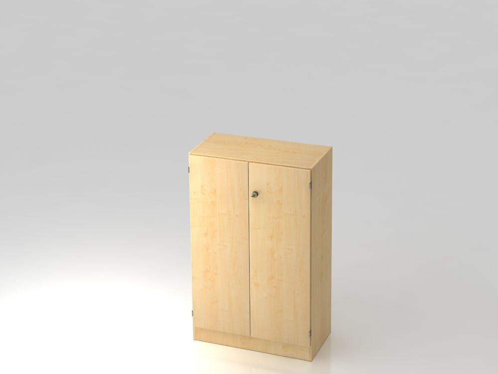 Hammerbacher Schrank 3OH mit Sockelblende SG Ahorn / Ahorn 80 x 42 x 127 cm Produktbild Hammerbacher Schrank 3OH mit Sockelblende SG Ahorn / Ahorn 80 x 42 x 127 cm