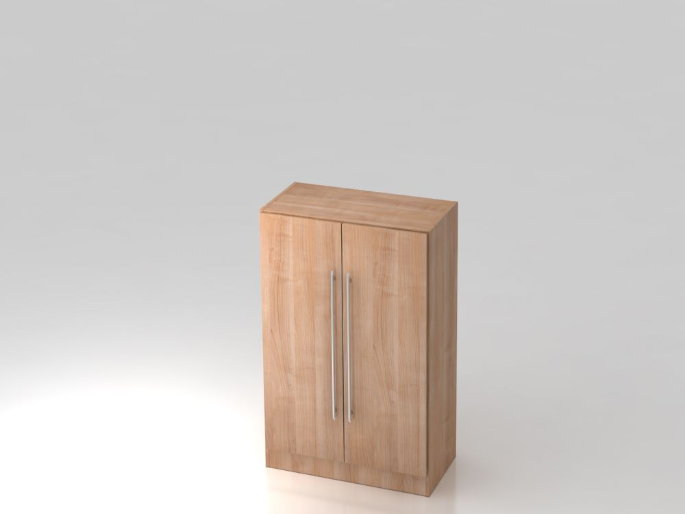 Hammerbacher Flügeschrank 3OH mit Sockelblende RE Nussbaum / Nussbaum Höhe 127 cm Produktbild Hammerbacher Flügeschrank 3OH mit Sockelblende RE Nussbaum / Nussbaum Höhe 127 cm