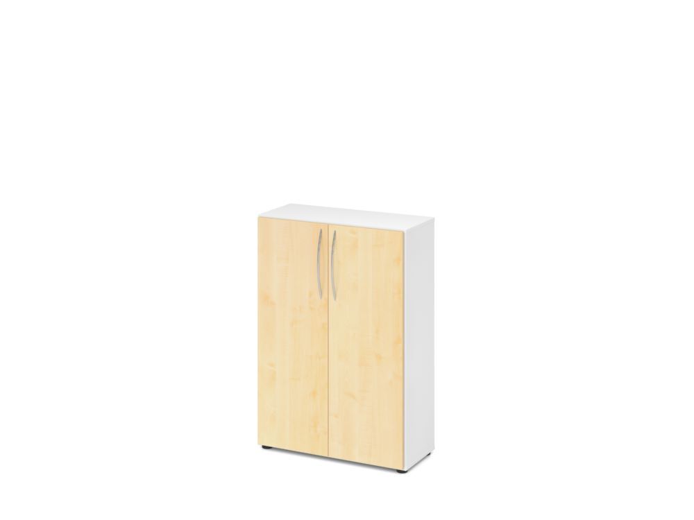 Produktbild Hammerbacher Schrank 3 OH 34,6cm tief BM Weiß/Ahorn