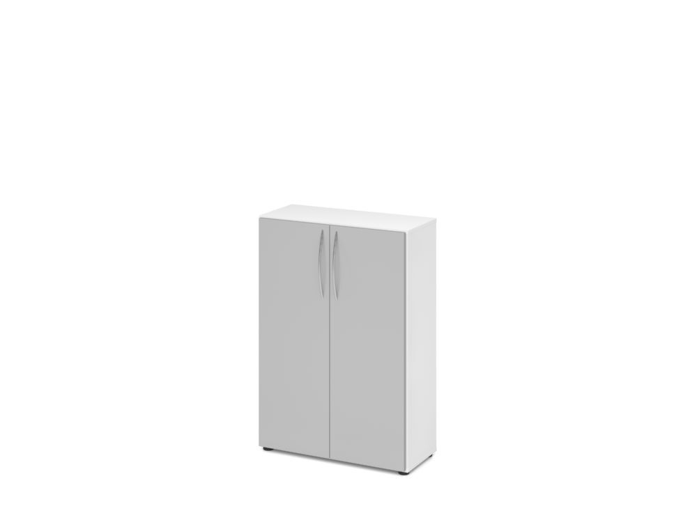 Produktbild Hammerbacher Schrank 3 OH 34,6cm tief BM Weiß/Grau