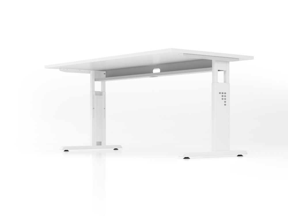 Produktbild Schreibtisch C-Fuß 180x80cm Graphit/Graphit bild 4