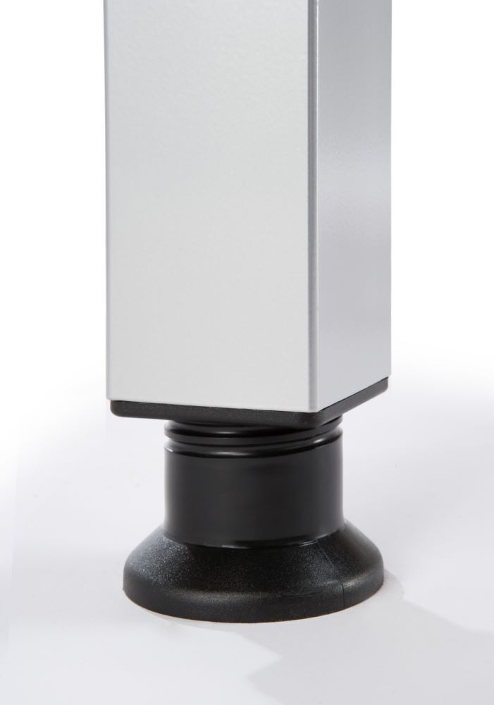 Produktbild Schreibtisch U-Fuß eckig 160x80cm Graphit bild 2