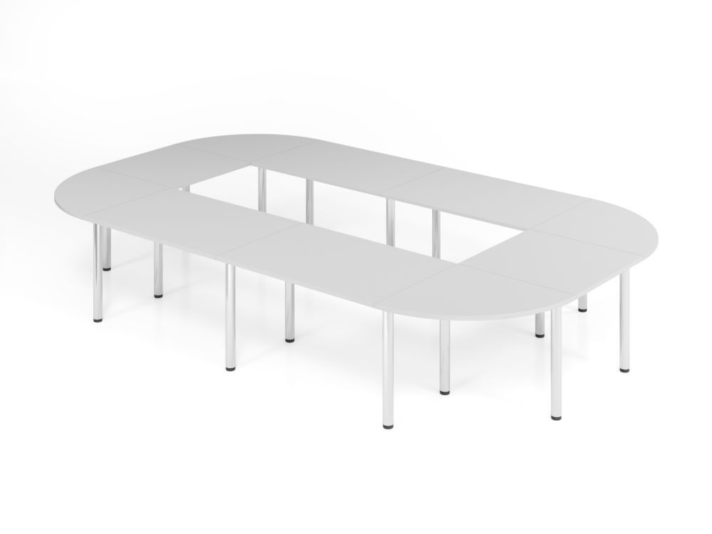 Produktbild Hammerbacher Meeting Tischsystem Set K5 grau
